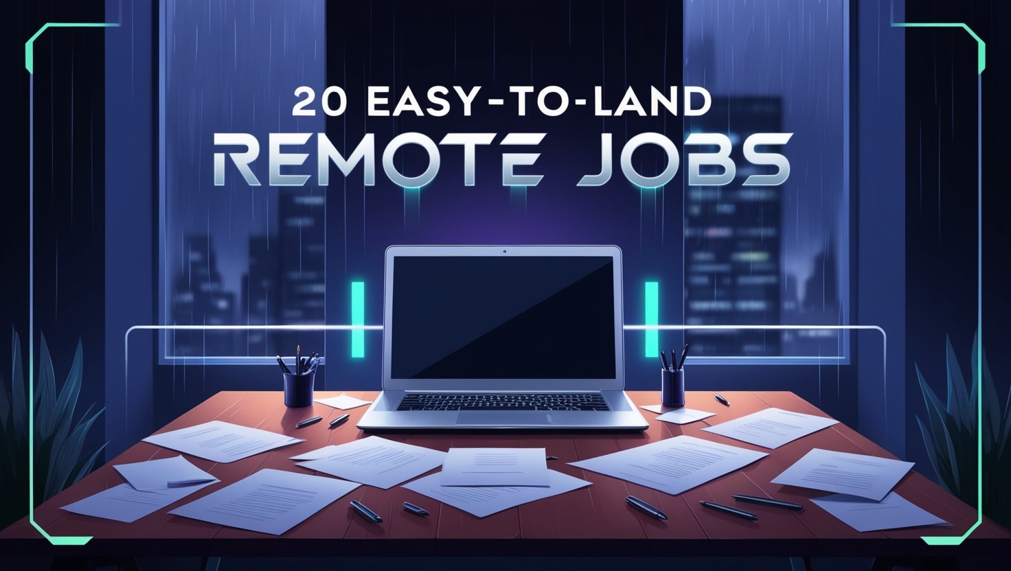 20 Easy-to-Land Remote Jobs